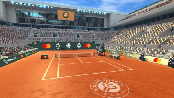 Roland-Garros Eseries door Renault Event Setup