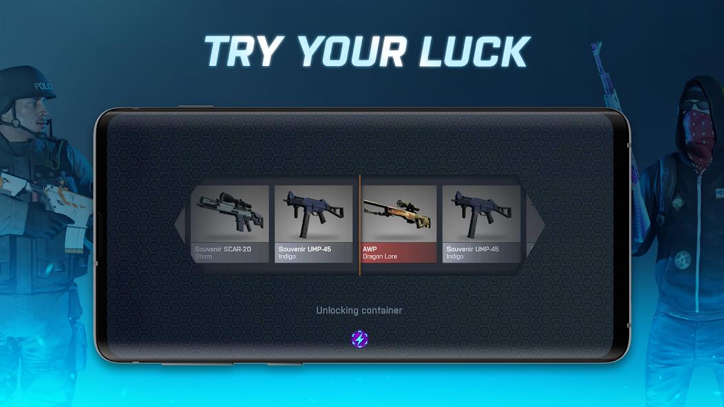 Case Opener - skins simulator Mod ภาพหน้าจอ 2