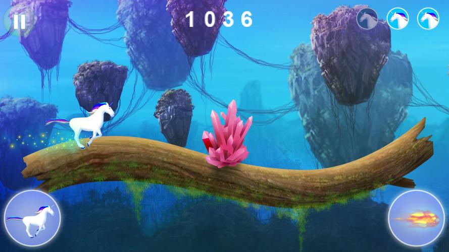Unicorn dash : Magical Sky應用截圖第0張