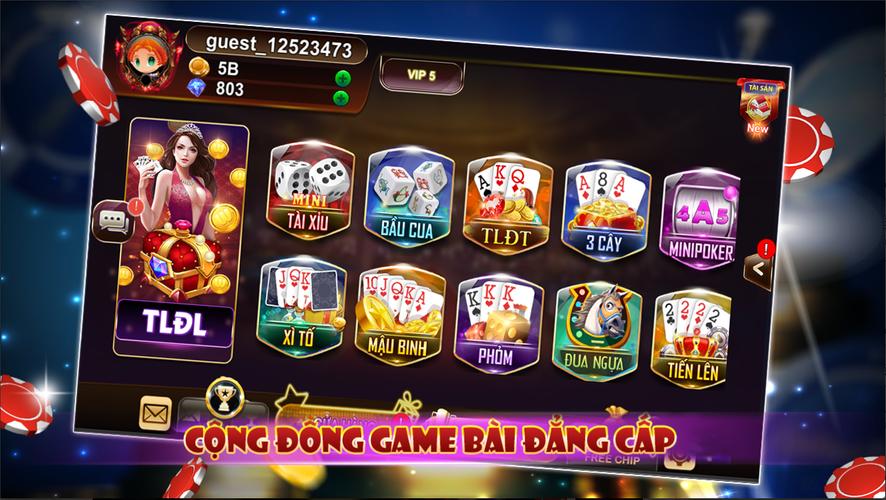 4Play - Xì Tố Xì Phé Online Captura de tela 0