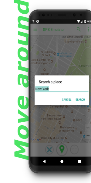 GPS Emulator Schermafbeelding 1