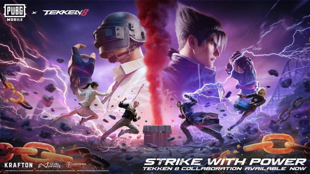 Pubg MobileはTekken 8とチームを組んでいます：新しいヒーローとEmotesが発表しました！