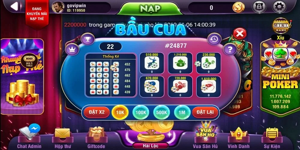 Schermata GoVip: Slots Go Vip Win, quy hu no hu vqmm 2