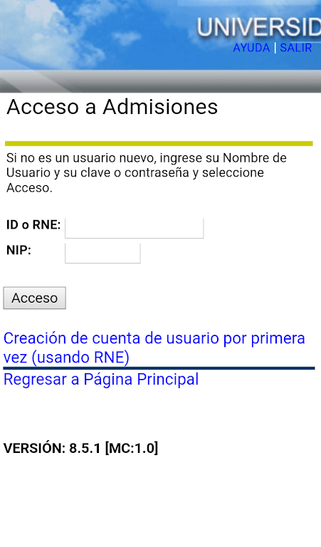 Autoservicio UASD Captura de tela 2