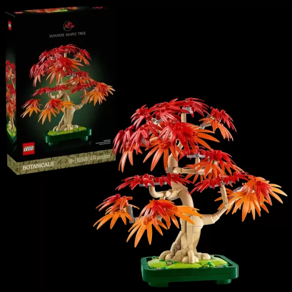 LEGO Botanical Japanese Red Maple Bonsai Tree