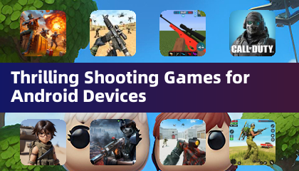 Giochi di tiro elettrizzanti per dispositivi Android