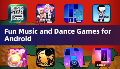 เกมเพลงและการเต้นรำสนุกสำหรับ Android