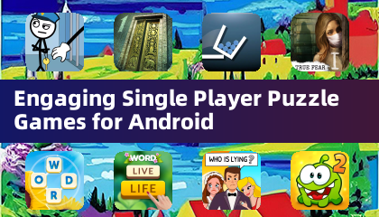 Nakikilahok ng mga solong laro ng puzzle ng player para sa Android