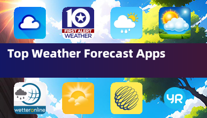 Mejores aplicaciones de pronóstico del tiempo