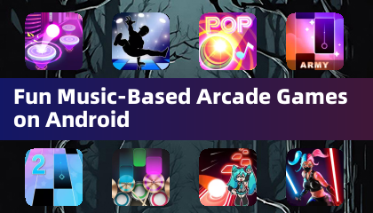 Juegos de arcade basados en música divertidos en Android
