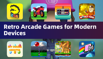 Juegos de arcade retro para dispositivos modernos