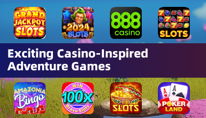Juegos de aventura inspirados en casino emocionantes
