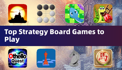 Top Strategy Board Games to Play