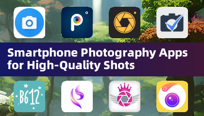 Smartphone-Fotografie-Apps für hochwertige Aufnahmen