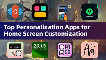 ホーム画面カスタマイズのおすすめパーソナライゼーションアプリ