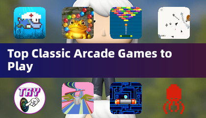 トップクラシックアーケードゲームをプレイ