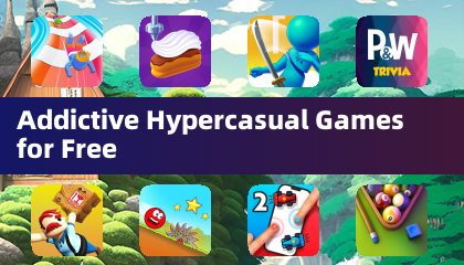 中毒性の高いハイパーカジュアルゲーム無料