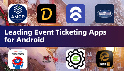 Applications de billetterie d'événements leaders pour Android