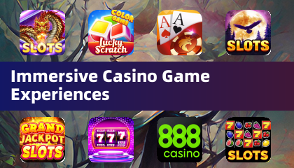 몰입형 카지노 게임 경험