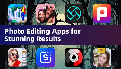 멋진 결과를 위한 사진 편집 앱