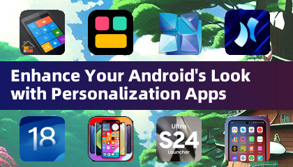 Améliorez l'Apparence de Votre Android avec des Applications de Personnalisation