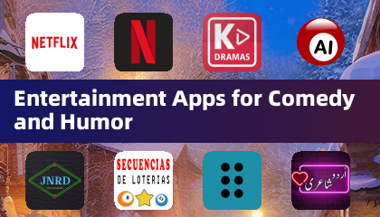 コメディとユーモアのエンターテイメントアプリ