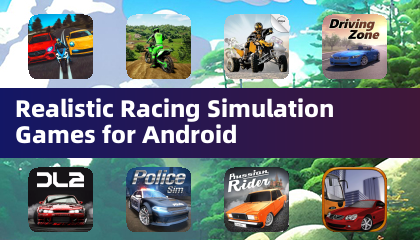 Realistische Rennsimulationsspiele für Android