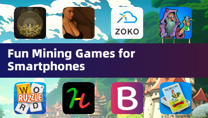 Jeux de minière amusants pour smartphones