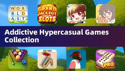 Collection de jeux hypercasuals addictifs