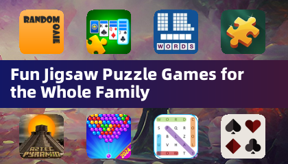 Unterhaltsame Puzzlespiele für die ganze Familie