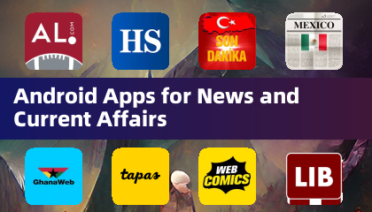Applications Android pour l'actualité et les affaires courantes